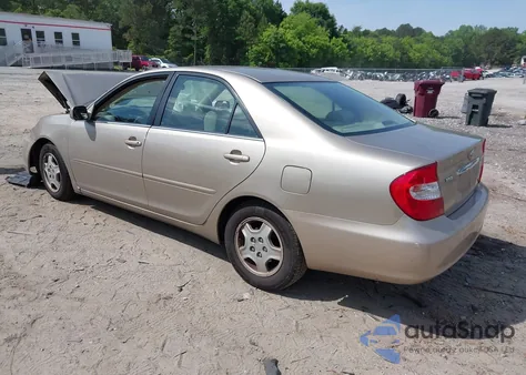2003 Toyota Camry Le V6 z USA, uszkodzony, nr VIN 4T1BF32K23U544290